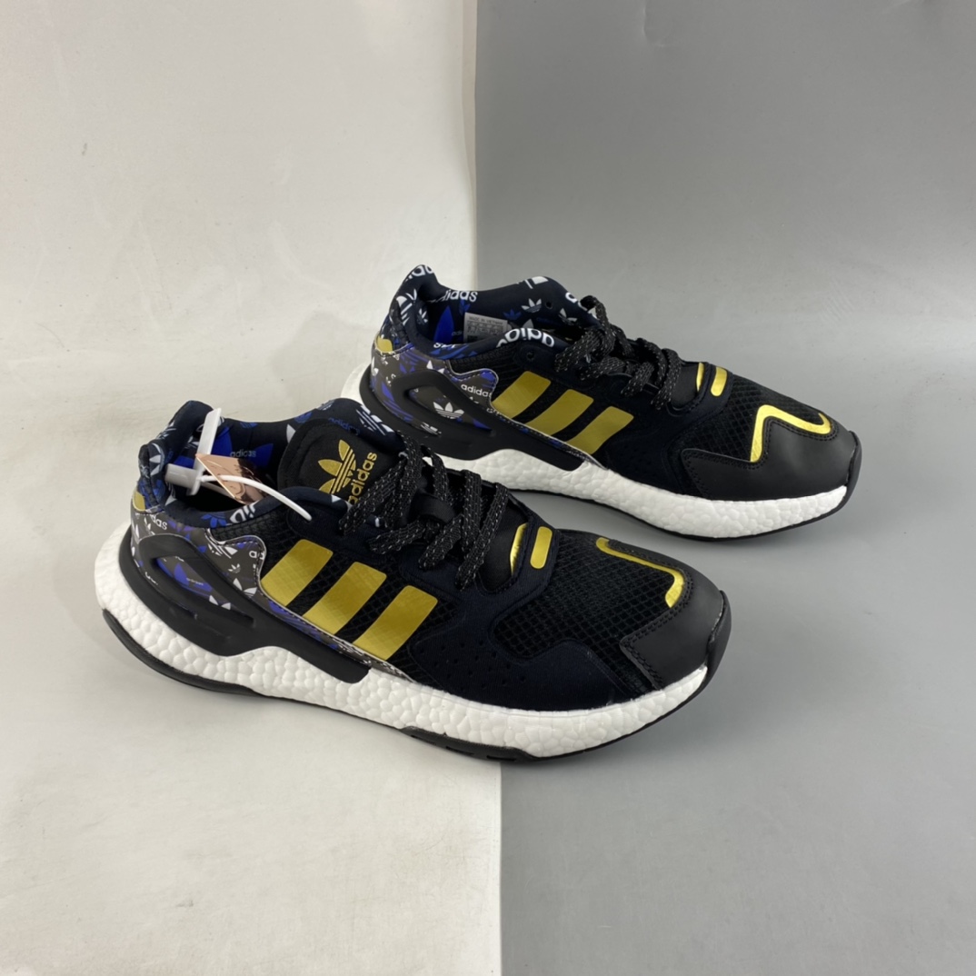 Adidas Originals 2020 Day Jogger Boost Clover 2020 Edition Jogger Series High Elastic Retro Casual Sports Running Shoes Nightcrawler II FX6167