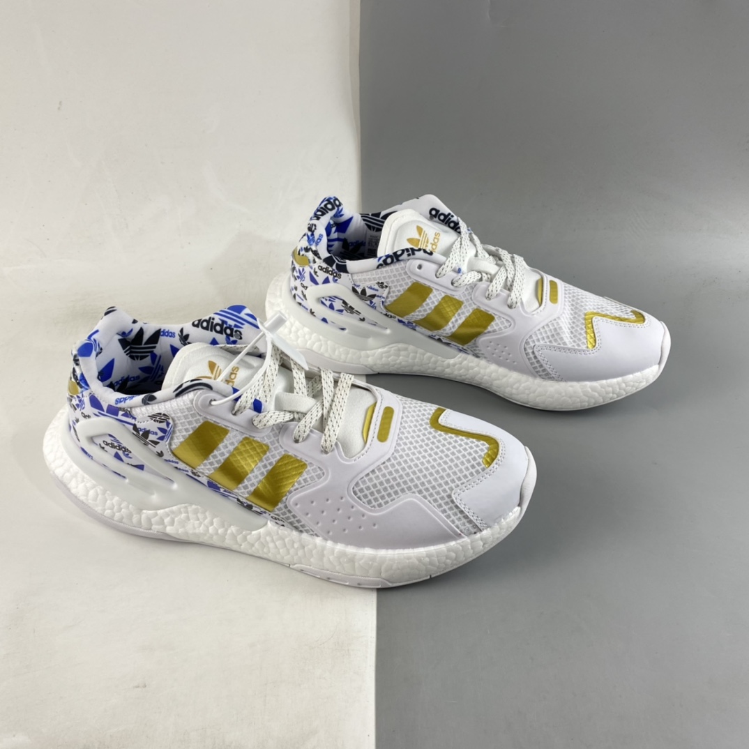 Adidas Originals 2020 Day Jogger Boost Clover 2020 Edition Jogger Running Shoes Night Walker II FX6166