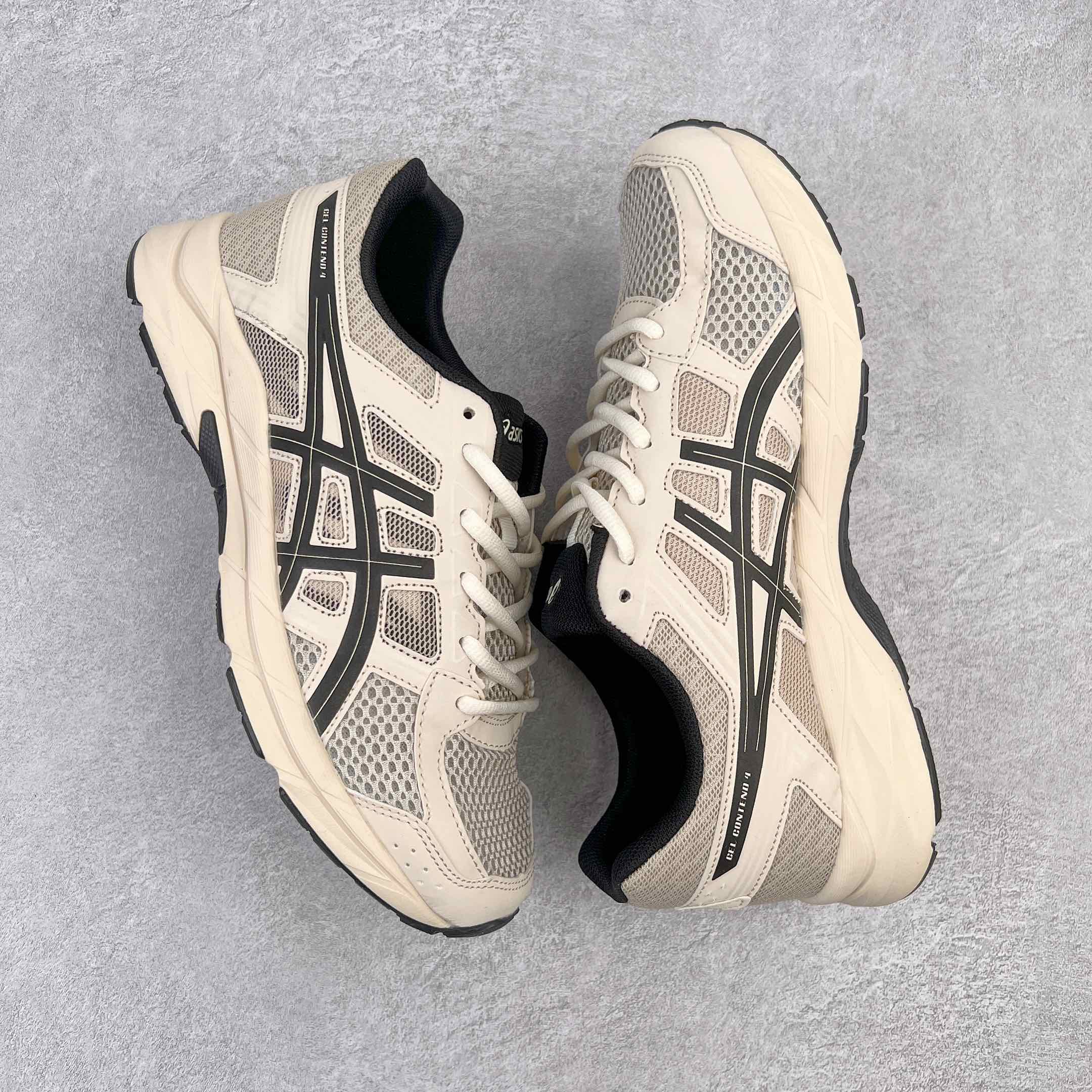 图片[3]-Asics Gel-Contend 亚瑟士抗衡4代低帮城市休闲运动跑步鞋 专业的运动科技 出色的缓冲性能 带来舒适的跑步体验 鞋面采用三明治网布 透气性非常出色 鞋舌带有偏向外侧设计 固定鞋舌防止外倾 内里海绵加透气的BK网布 加强脚部的包覆感 Rearfoot Gel后置凝胶能提供出色的缓冲性能 中底采用补强结构 能有效防止运动中的长时间扭动造成足弓变形 缓解足部疲劳 防滑耐磨橡胶大底 具有较强抓地性 适合慢跑和中等强度训练穿着 后跟内置GEL胶提供更加充分的冲击防护 鞋身外侧反光设计元素 在夜间增强保护性能 尺码：35 36 36.5 37 38 38.5 39 40 40.5 41 42 42.5 43 44 45-选品中心