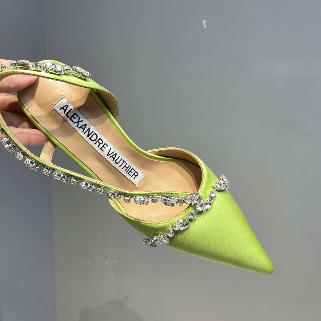2021 Crystal Sole Water-Drive Shoes: Elegant Lady’s Goddess with Diamond Chain. - 图片 7
