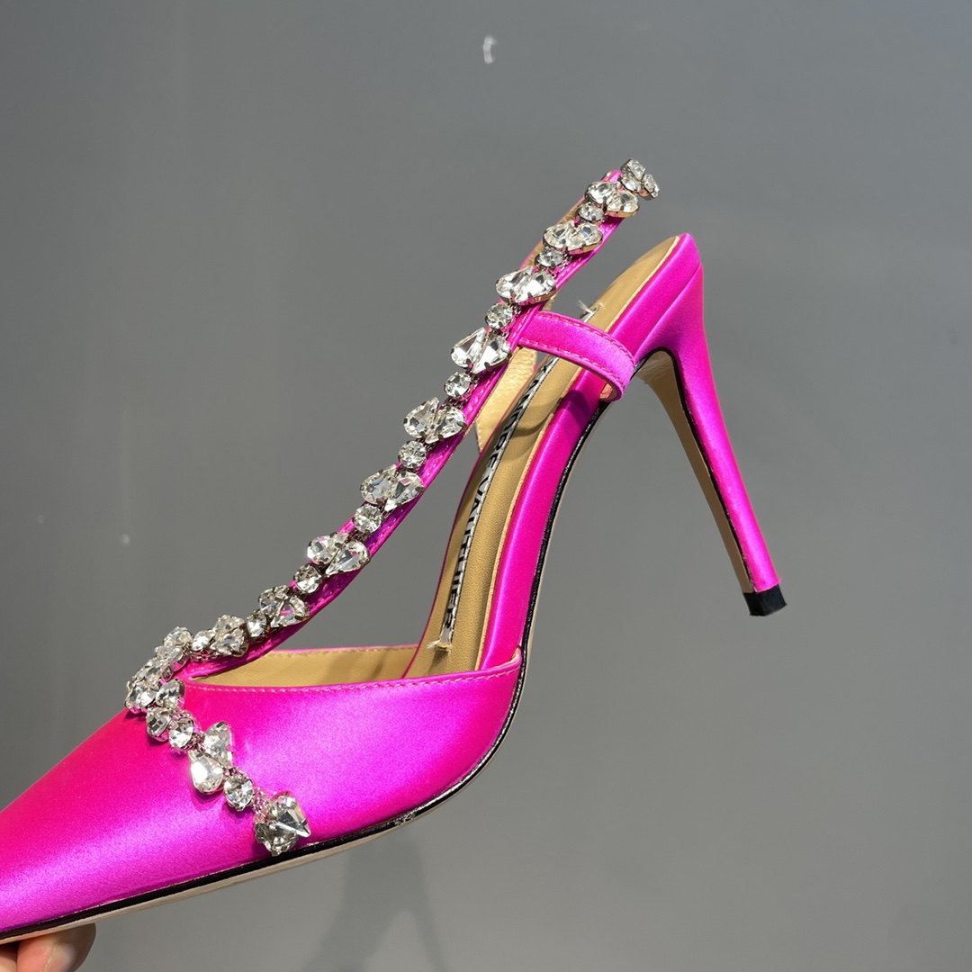 2021 Crystal Sole Water-Drive Shoes: Elegant Lady’s Must-Have with Diamond Chain. - 图片 9