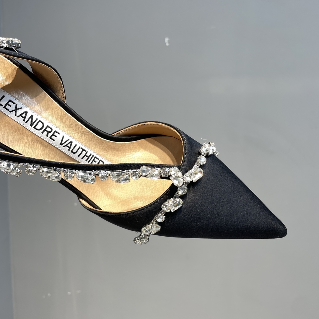 2021 New AlexandreVauthie Crystal Sole Shoes: Elegant Lady’s Essential with Unique Design - 图片 8