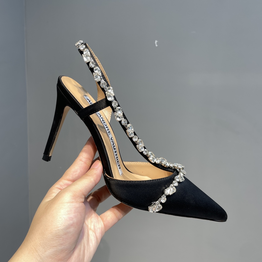 2021 New AlexandreVauthie Crystal Sole Shoes: Elegant Lady’s Essential with Unique Design - 图片 7