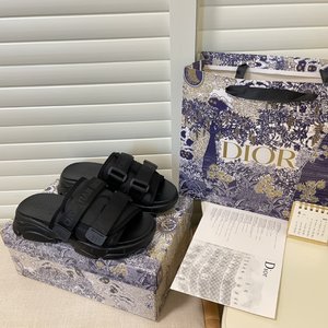 Dior Designer Shoes Half Slippers