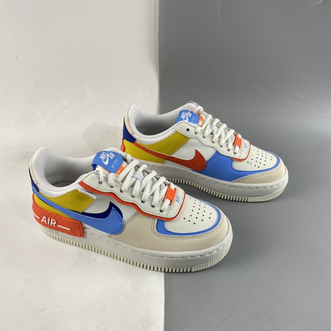 P200 Nike Air Force 1 Shadow 空军一号轻量增高低帮百搭板鞋 CI0919-115