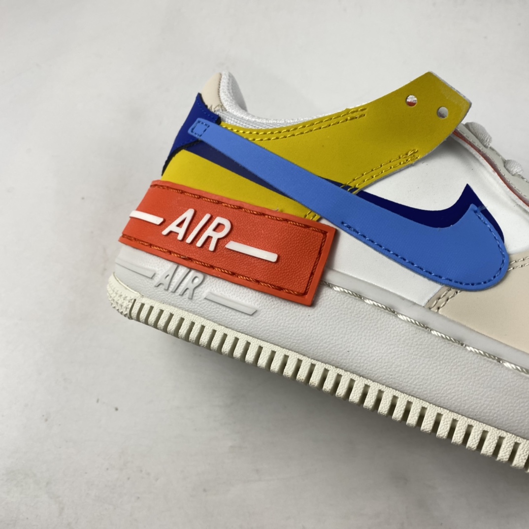 P200 Nike Air Force 1 Shadow 空军一号轻量增高低帮百搭板鞋 CI0919-115