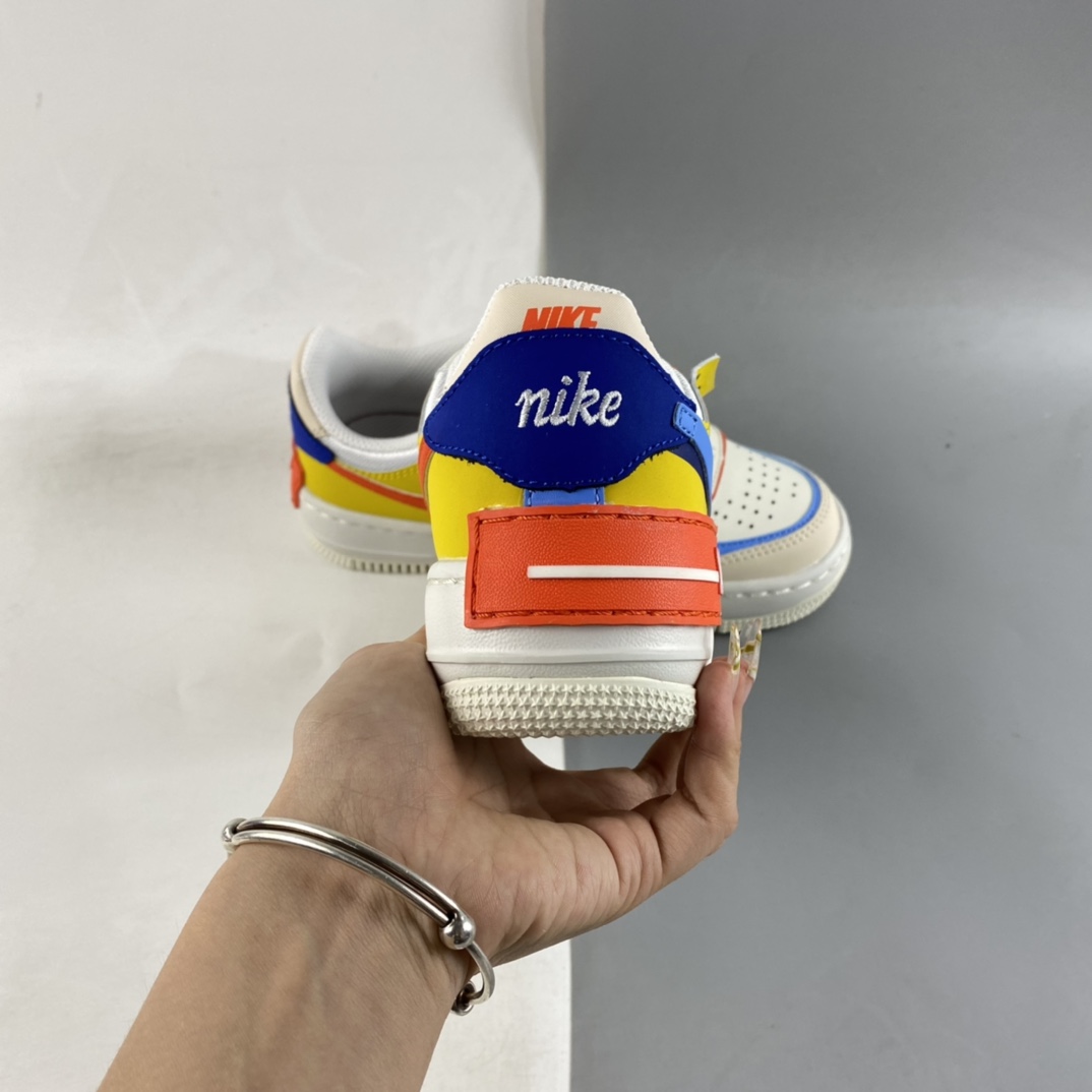 P200 Nike Air Force 1 Shadow 空军一号轻量增高低帮百搭板鞋 CI0919-115