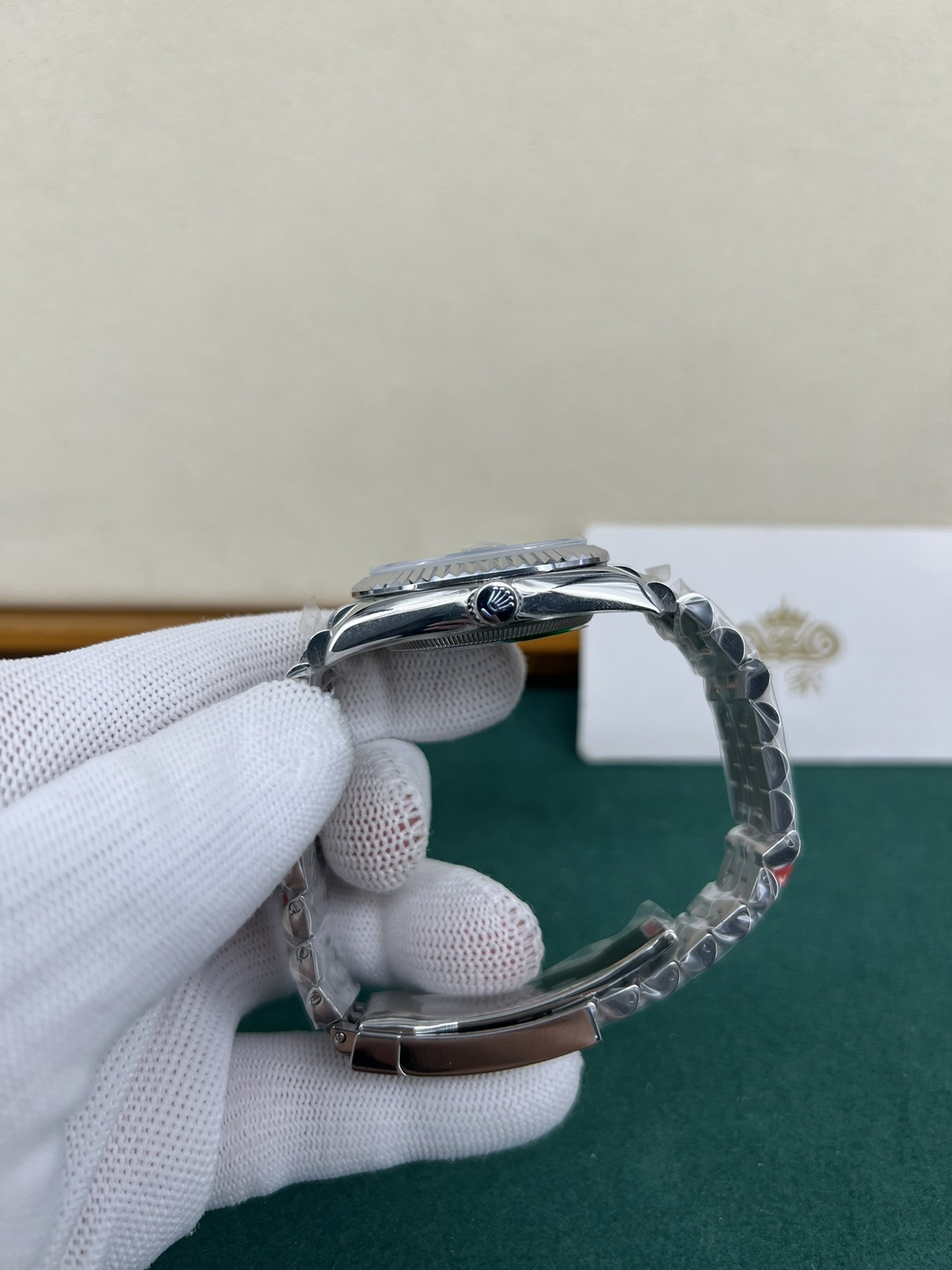 Rolex 皇家 劳力士日志系列，31蓝面钻刻