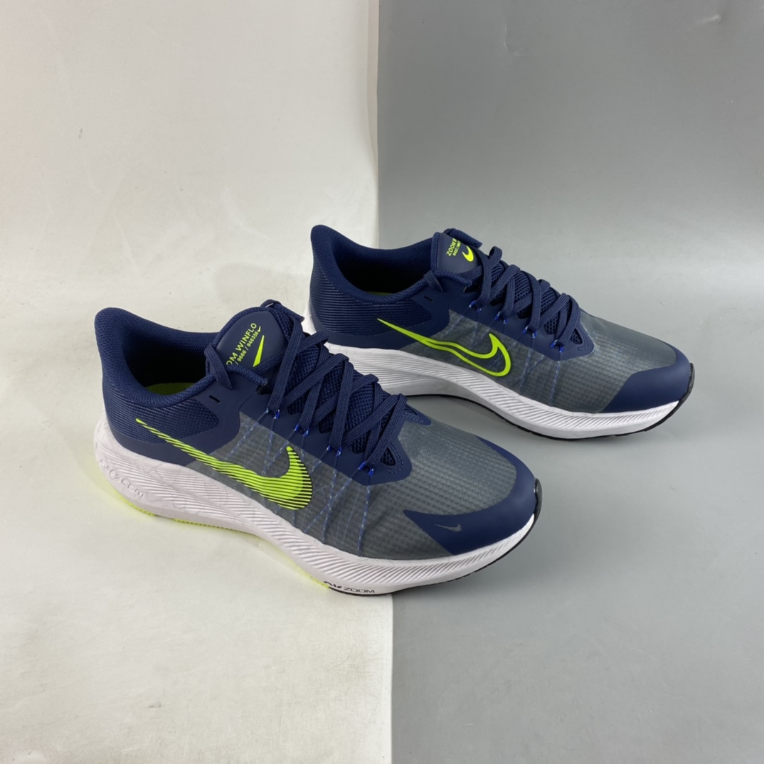 P180 Nike Zoom Winflo 8 登月新款运动休闲缓震跑步鞋 CW3419-401