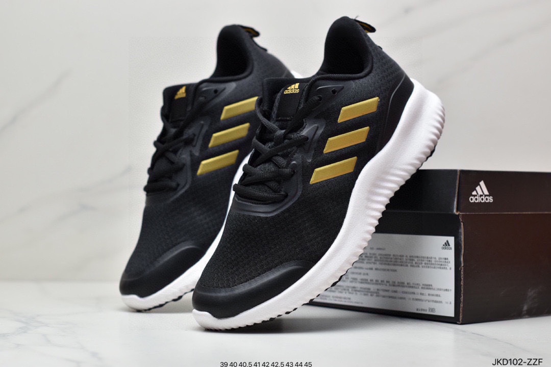 Adidas Adidas official website ALPHACOMFY men's and women's practical and comfortable running casual sports shoes GZ3460