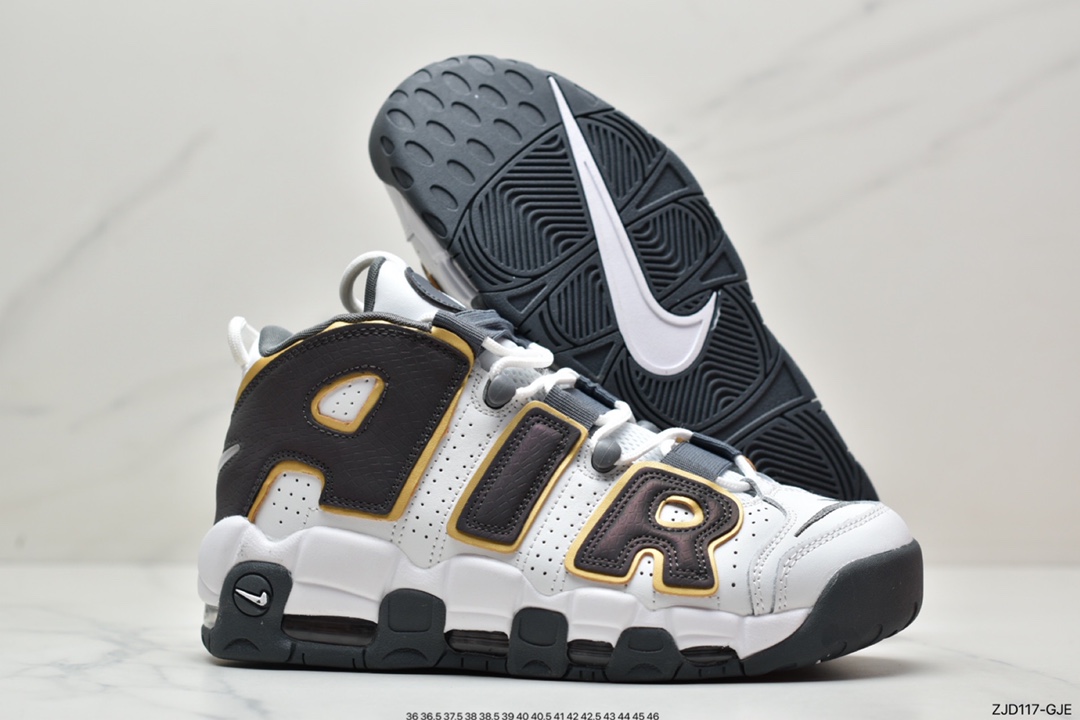 Nike NIKE Wmns Air More Uptempo Pippen classic high street all-match basketball shoes DJ4633-010