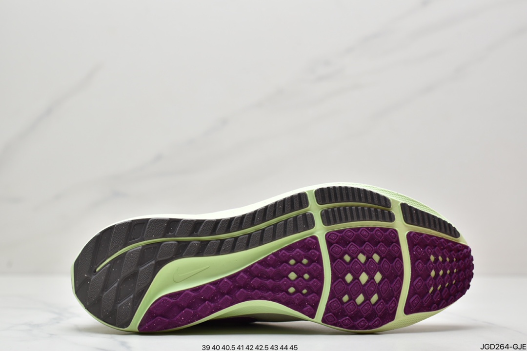 180 耐克Nike Zoom Pegasus 39”Sail/Cube Pink” 登月 39代超级飞马涡轮慢跑鞋