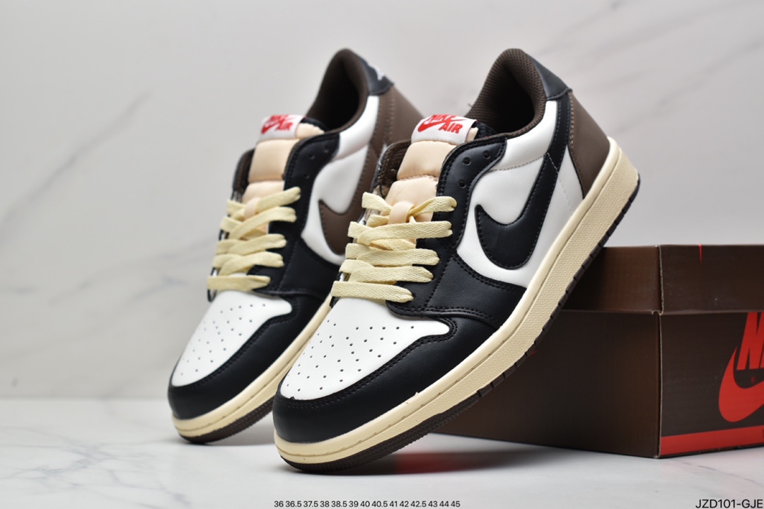 140 Air Jordan 1 Low AJ1 摩卡低帮休闲板鞋 CQ4277-105