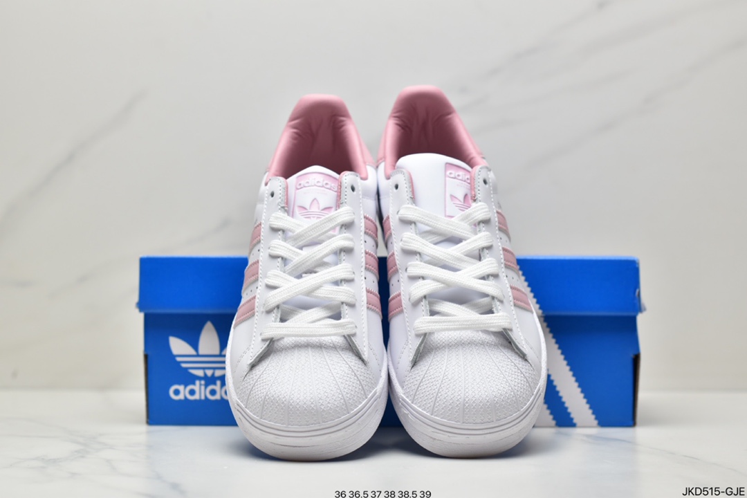 Adidas AD Originals SUPERSTAR W rose pink shell head original real shot GY5987