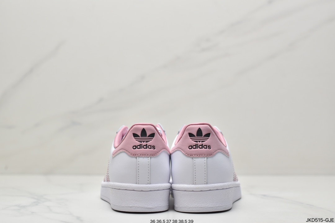 Adidas AD Originals SUPERSTAR W rose pink shell head original real shot GY5987