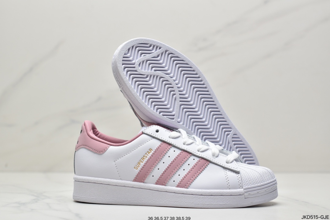 Adidas AD Originals SUPERSTAR W rose pink shell head original real shot GY5987