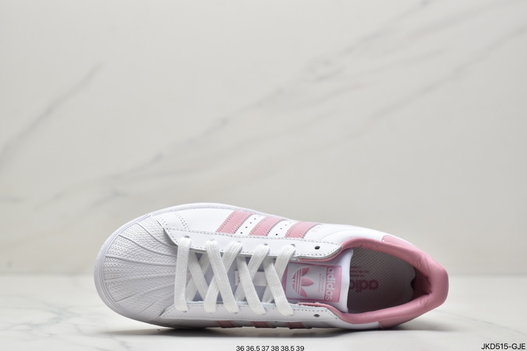 Adidas AD Originals SUPERSTAR W rose pink shell head original real shot GY5987