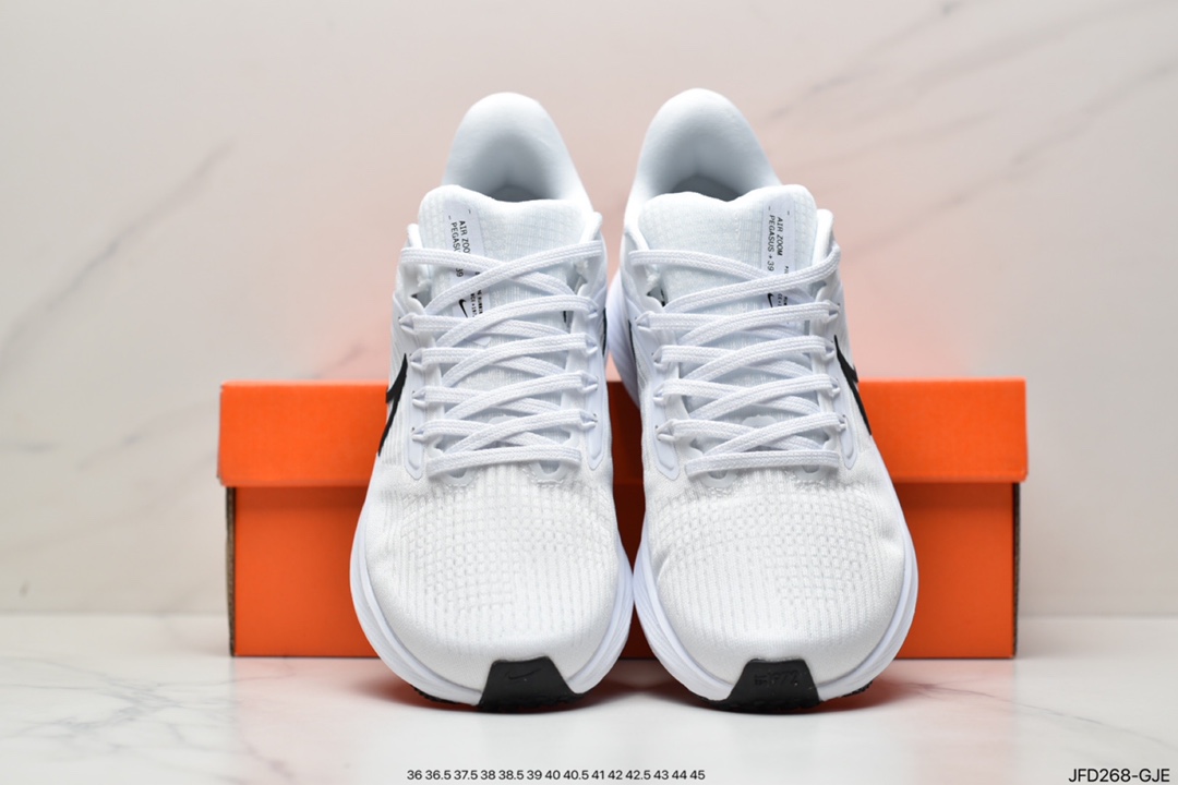 170 耐克Nike Zoom Pegasus 39”Sail/Cube Pink” 登月 39代超级飞马涡轮慢跑鞋