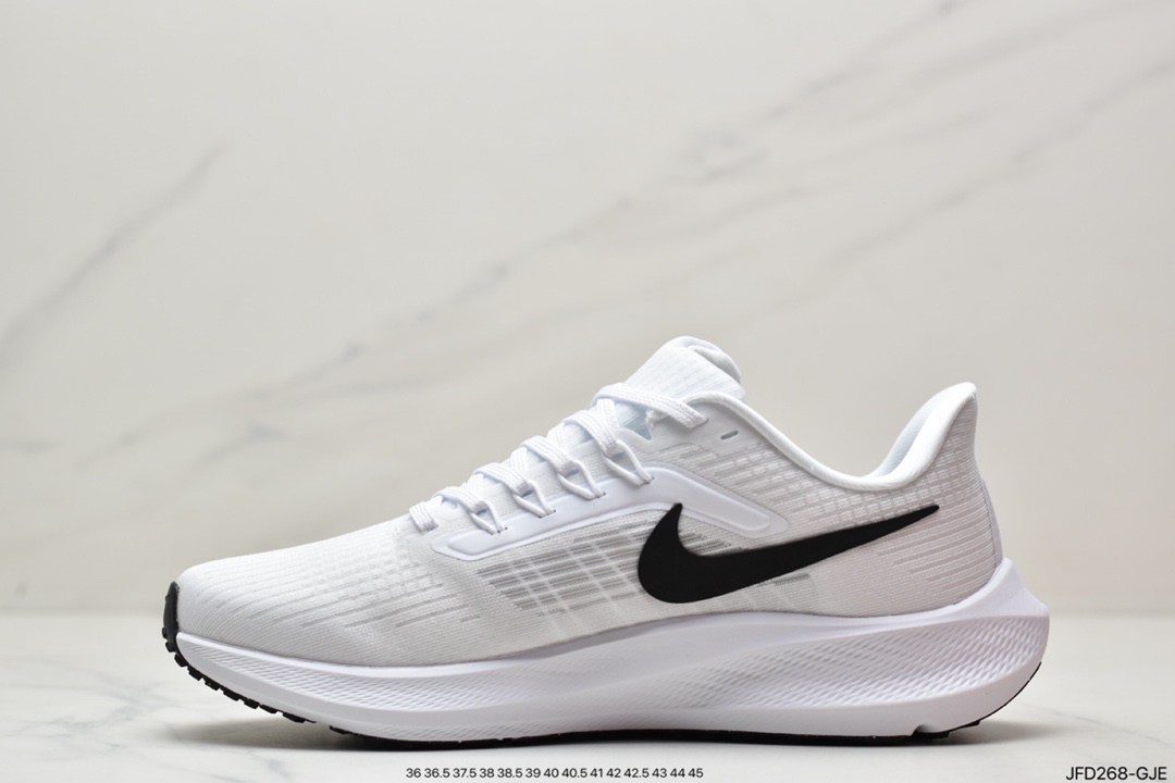 170 耐克Nike Zoom Pegasus 39”Sail/Cube Pink” 登月 39代超级飞马涡轮慢跑鞋