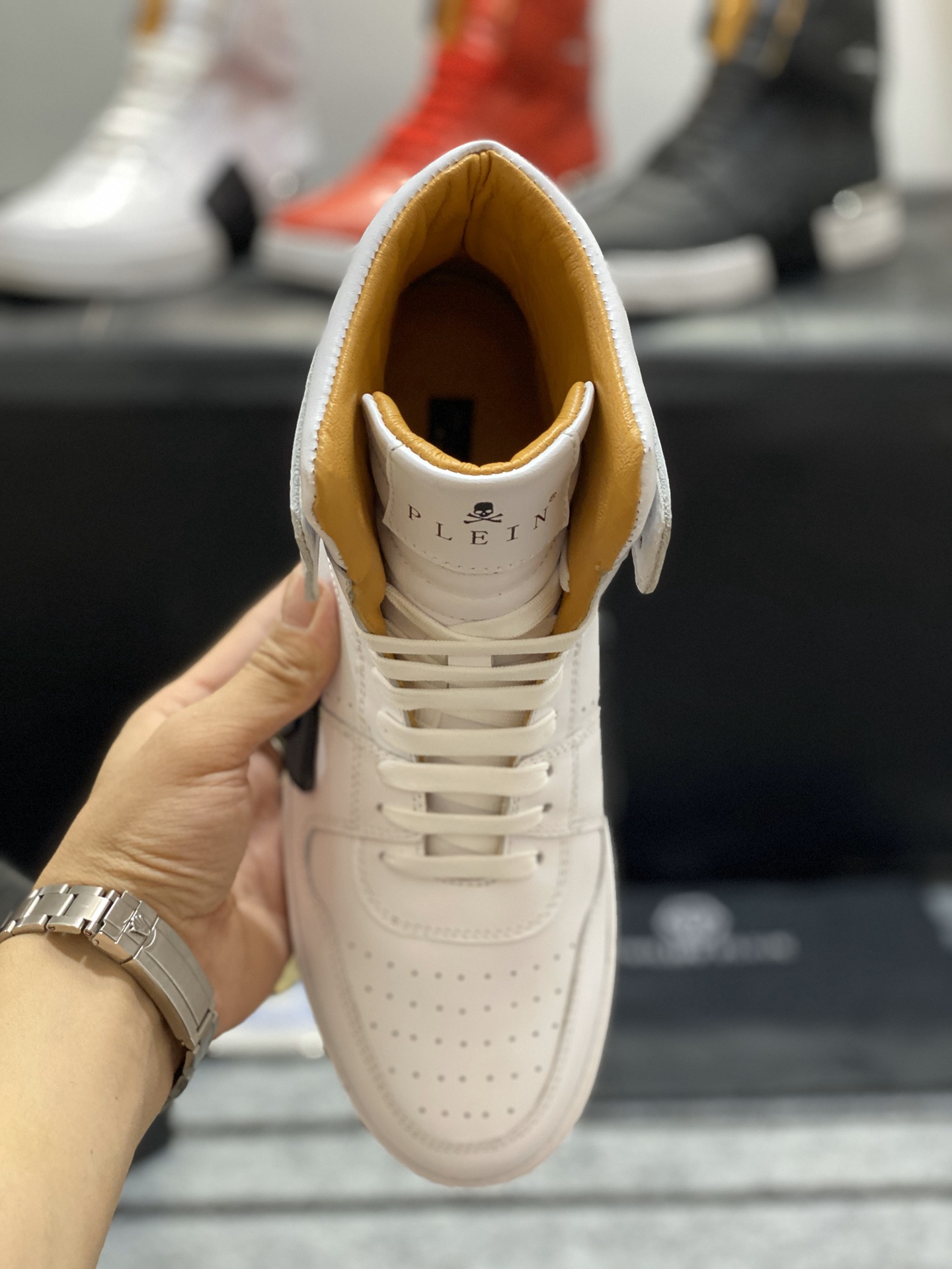 precio de fábrica 330PHILIPP PLEIN-Philip PLEIN Tamaño: 38-44 (45 personalizado ZD) PLEIN zapatos de