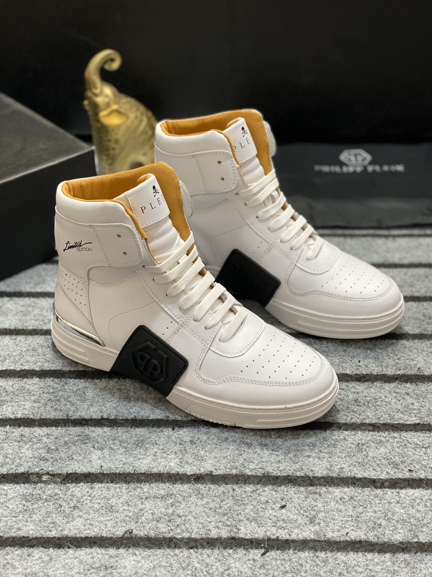 precio de fábrica 330PHILIPP PLEIN-Philip PLEIN Tamaño: 38-44 (45 personalizado ZD) PLEIN zapatos de