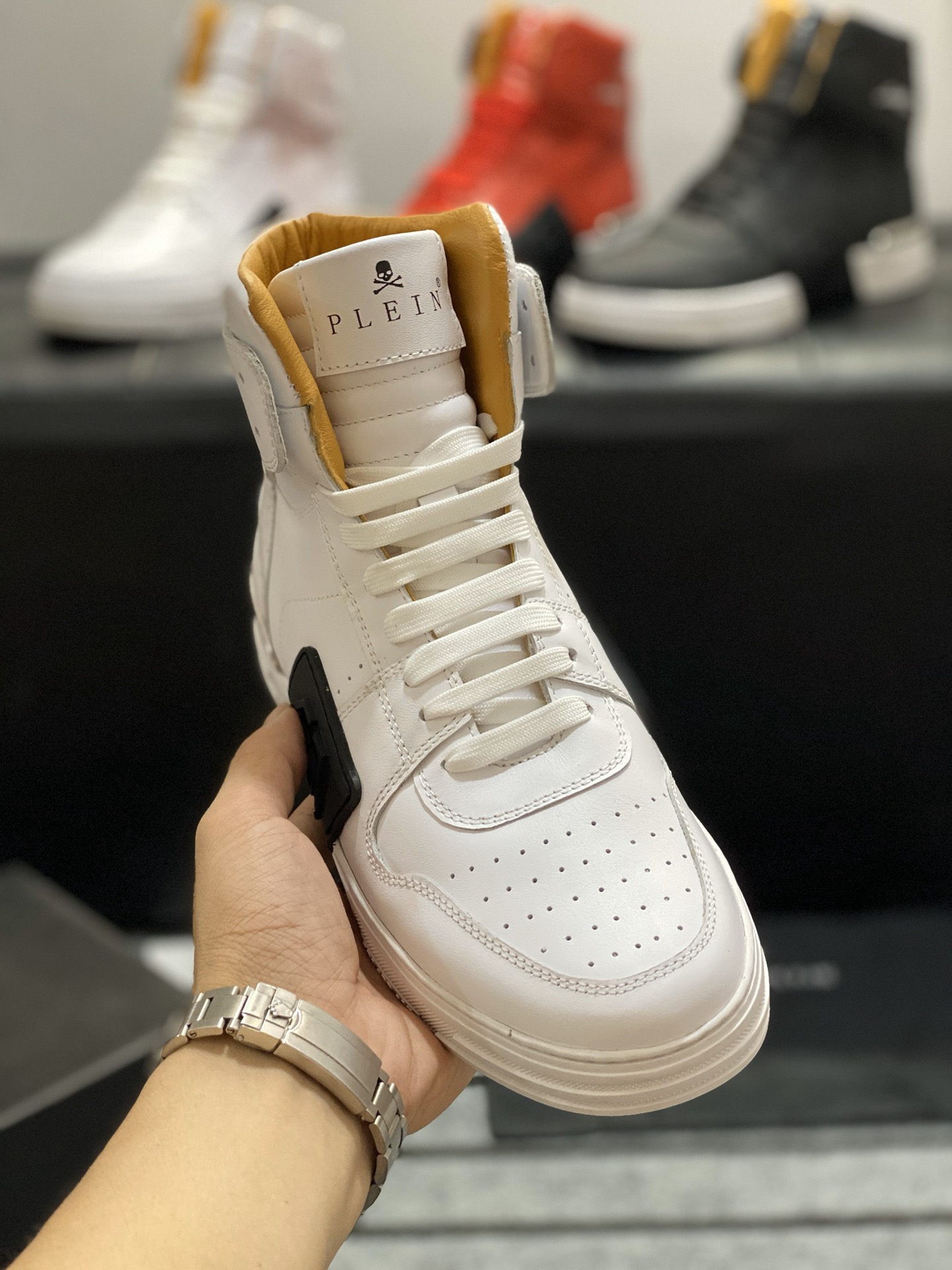 precio de fábrica 330PHILIPP PLEIN-Philip PLEIN Tamaño: 38-44 (45 personalizado ZD) PLEIN zapatos de