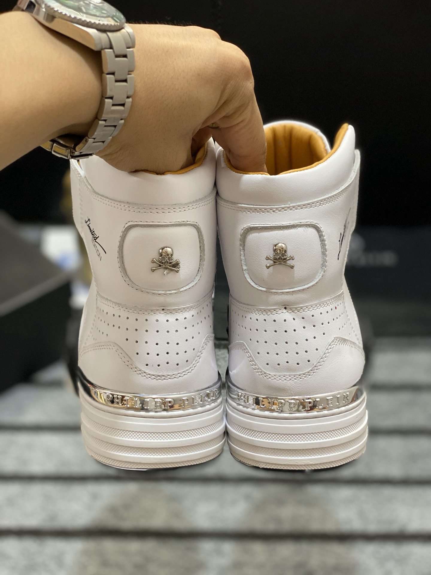precio de fábrica 330PHILIPP PLEIN-Philip PLEIN Tamaño: 38-44 (45 personalizado ZD) PLEIN zapatos de