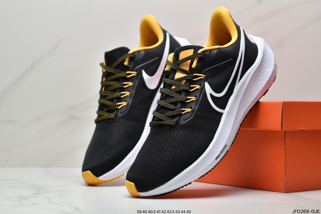 170 耐克Nike Zoom Pegasus 39”Sail/Cube Pink” 登月 39代超级飞马涡轮增压慢跑鞋DR2059-001