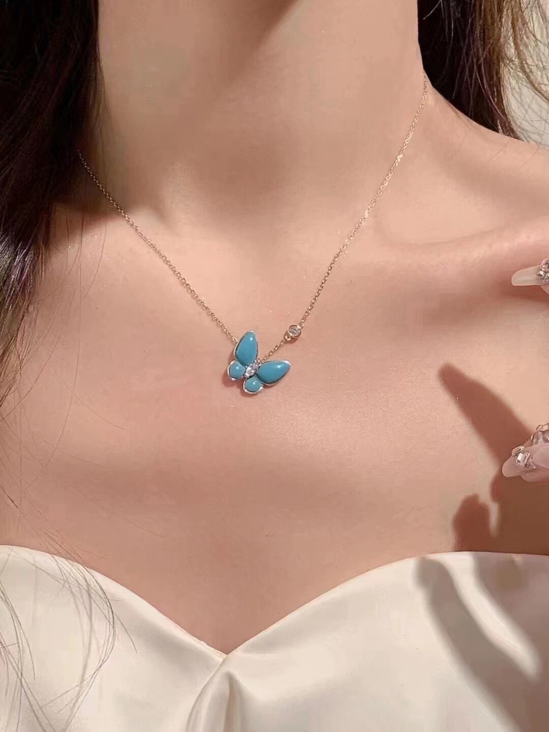 Van Cleef & Arpels Vca蝴蝶绿松石