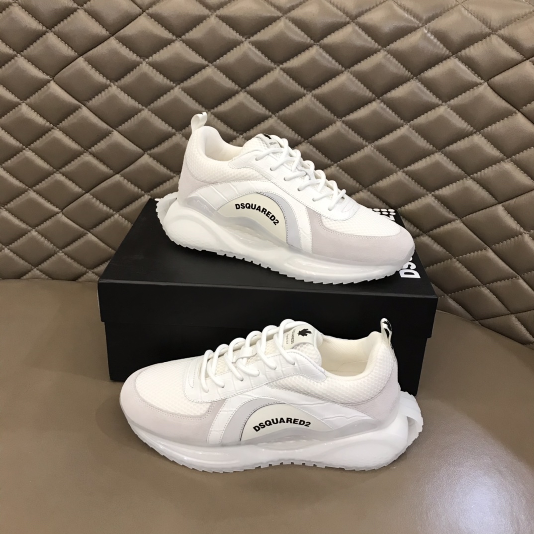 DSquared2   原厂材料制作次方男士运动鞋