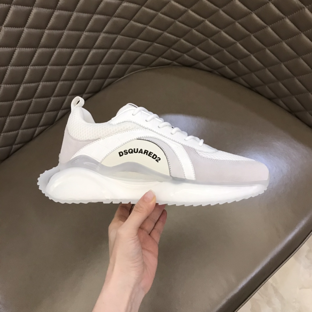 DSquared2   原厂材料制作次方男士运动鞋