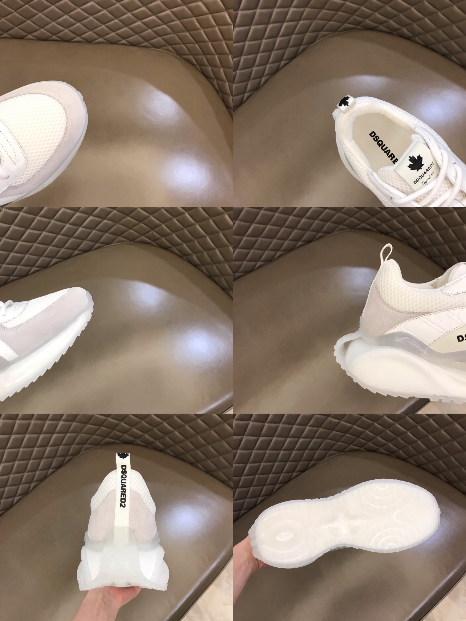 DSquared2   原厂材料制作次方男士运动鞋