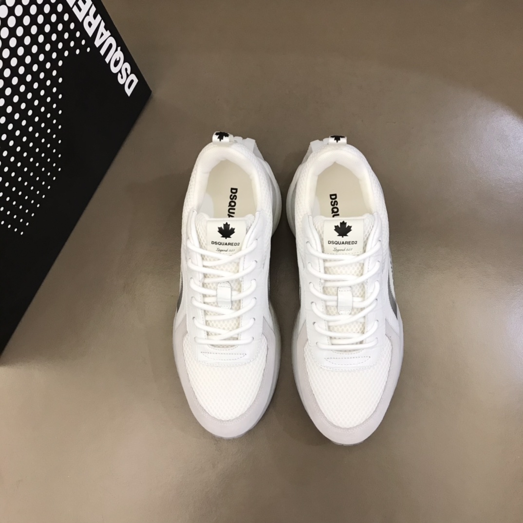 DSquared2   原厂材料制作次方男士运动鞋
