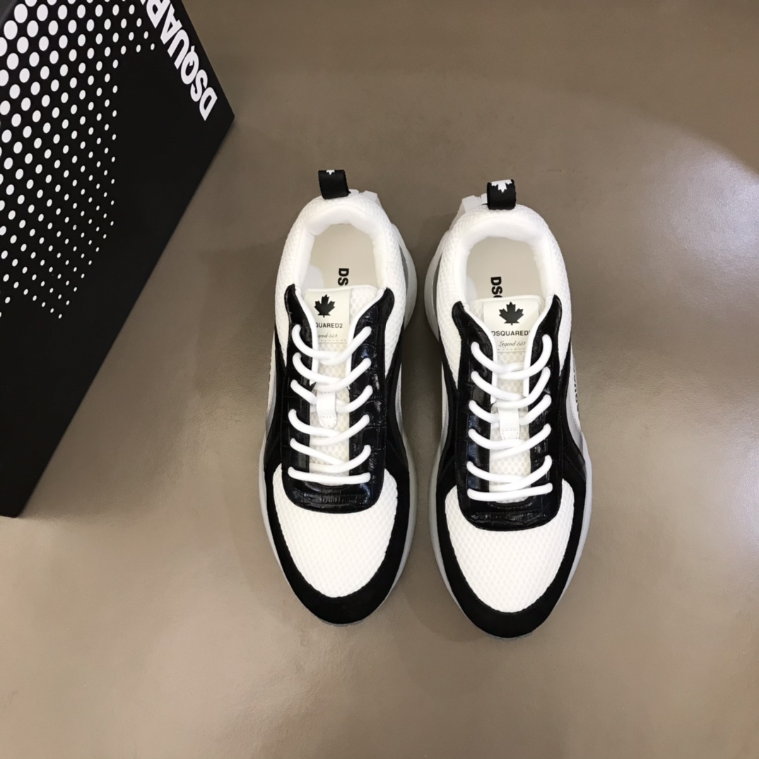 DSquared2   原厂材料制作次方男士运动鞋