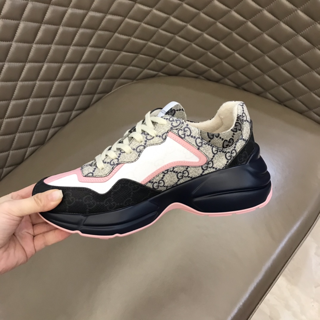 Gucci古驰 G家经典5D打印情侣老爹鞋