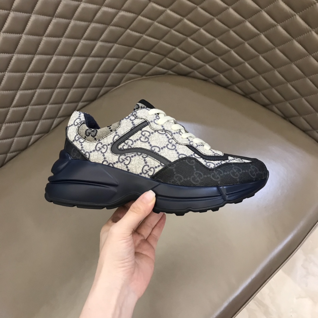 Gucci古驰 G家经典5D打印情侣老爹鞋