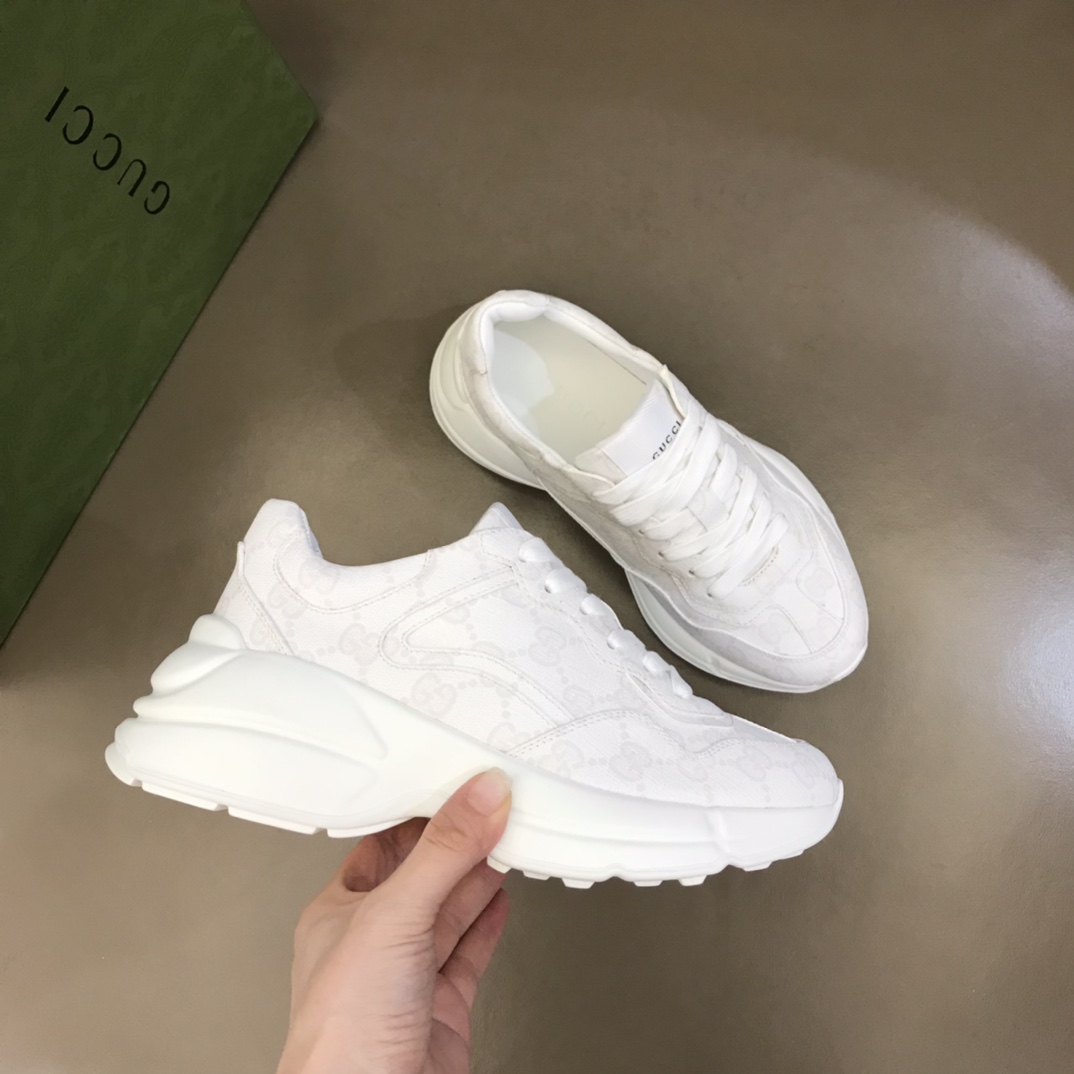 Gucci古驰 G家经典5D打印情侣老爹鞋