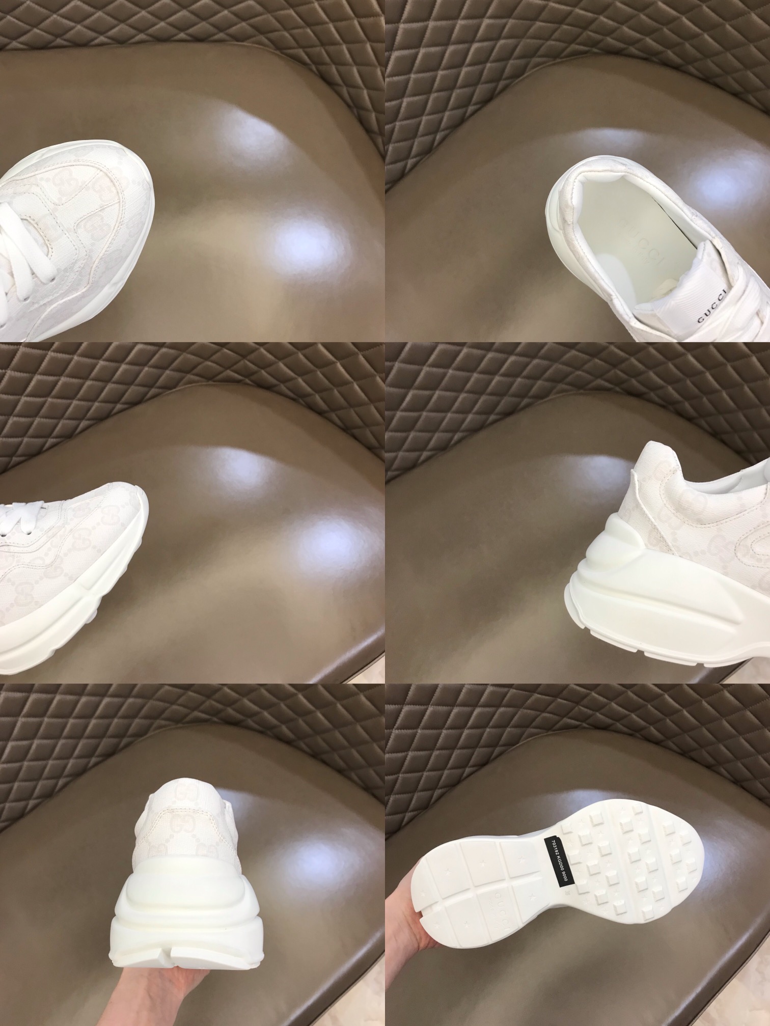 Gucci古驰 G家经典5D打印情侣老爹鞋