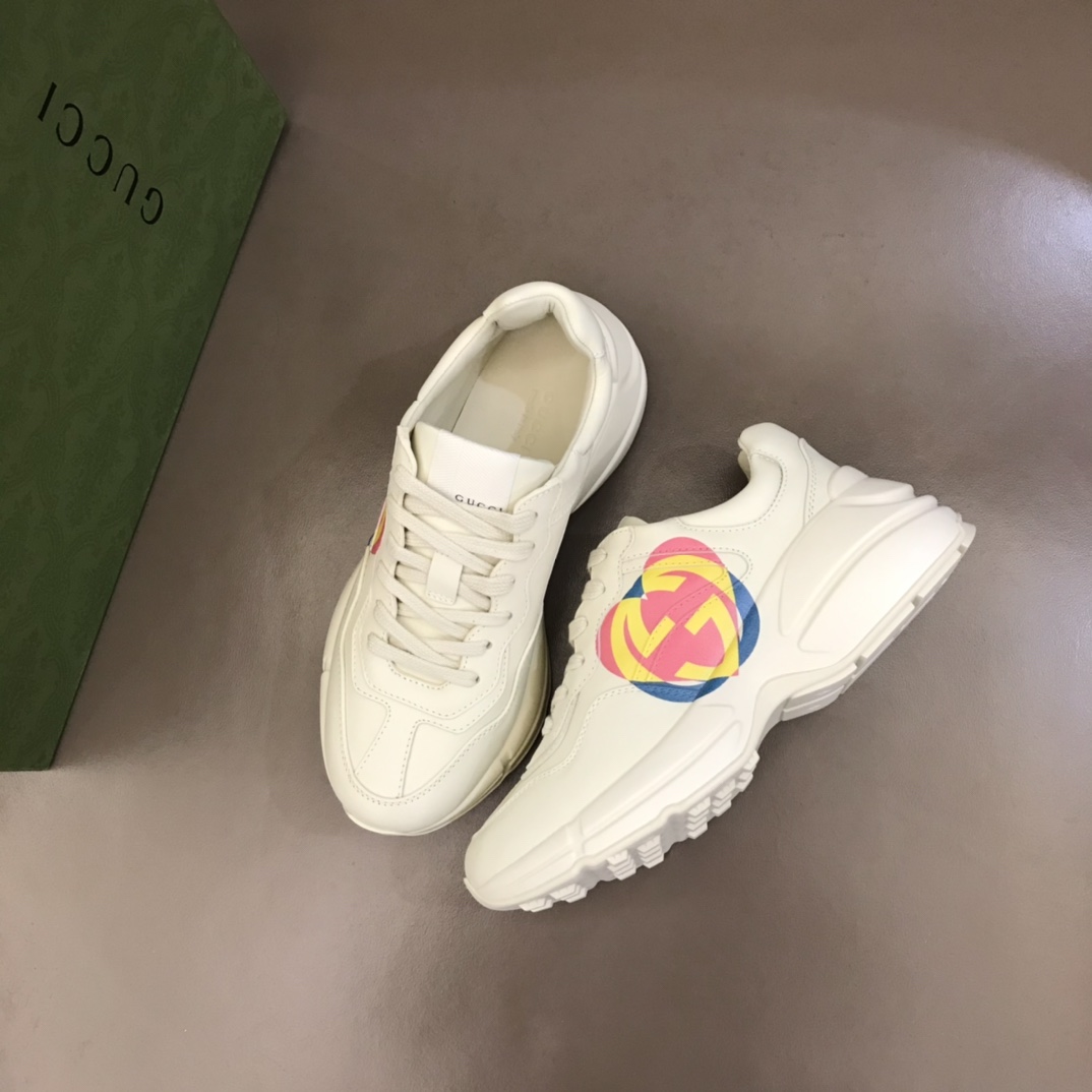 Gucci古驰 G家经典5D打印情侣老爹鞋