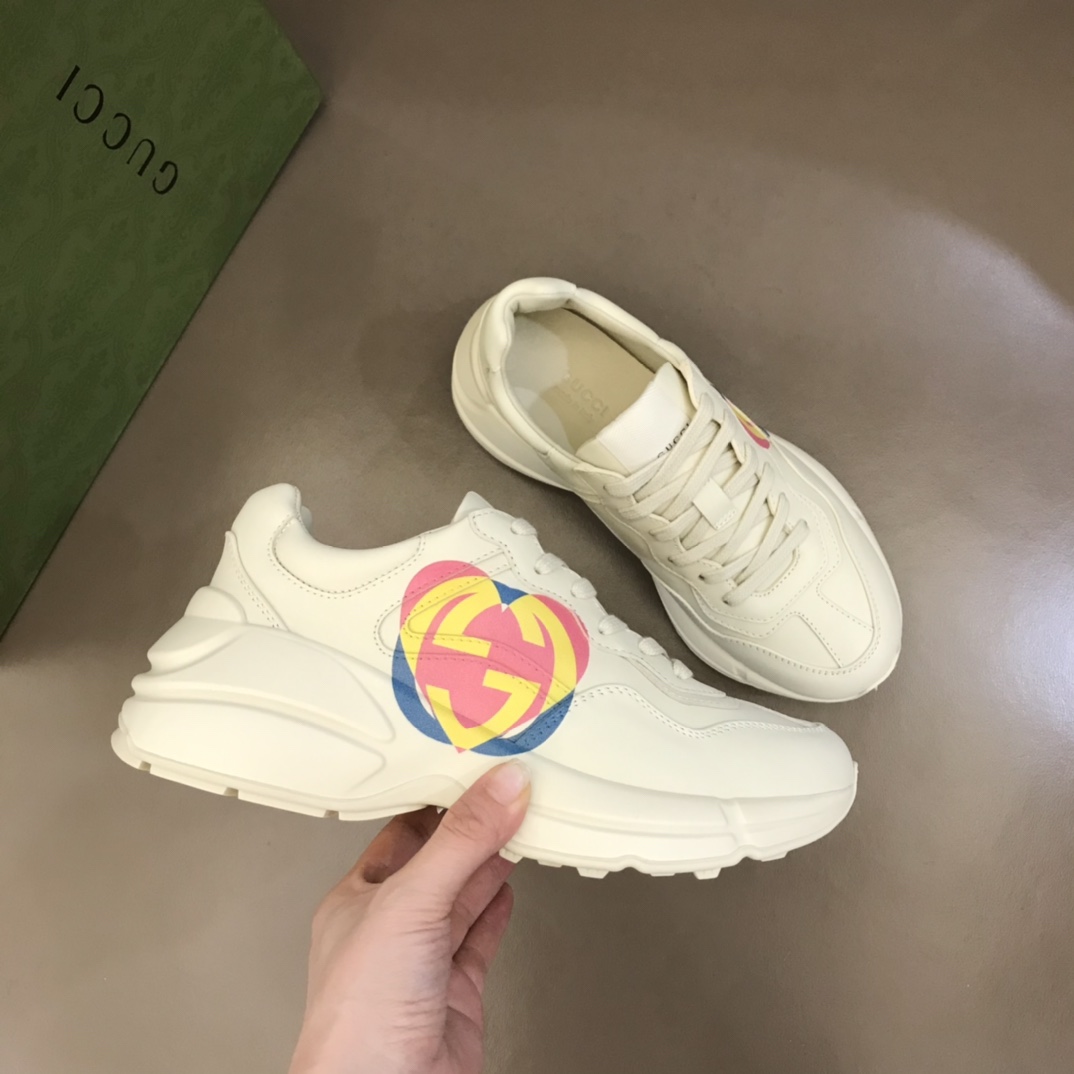 Gucci古驰 G家经典5D打印情侣老爹鞋