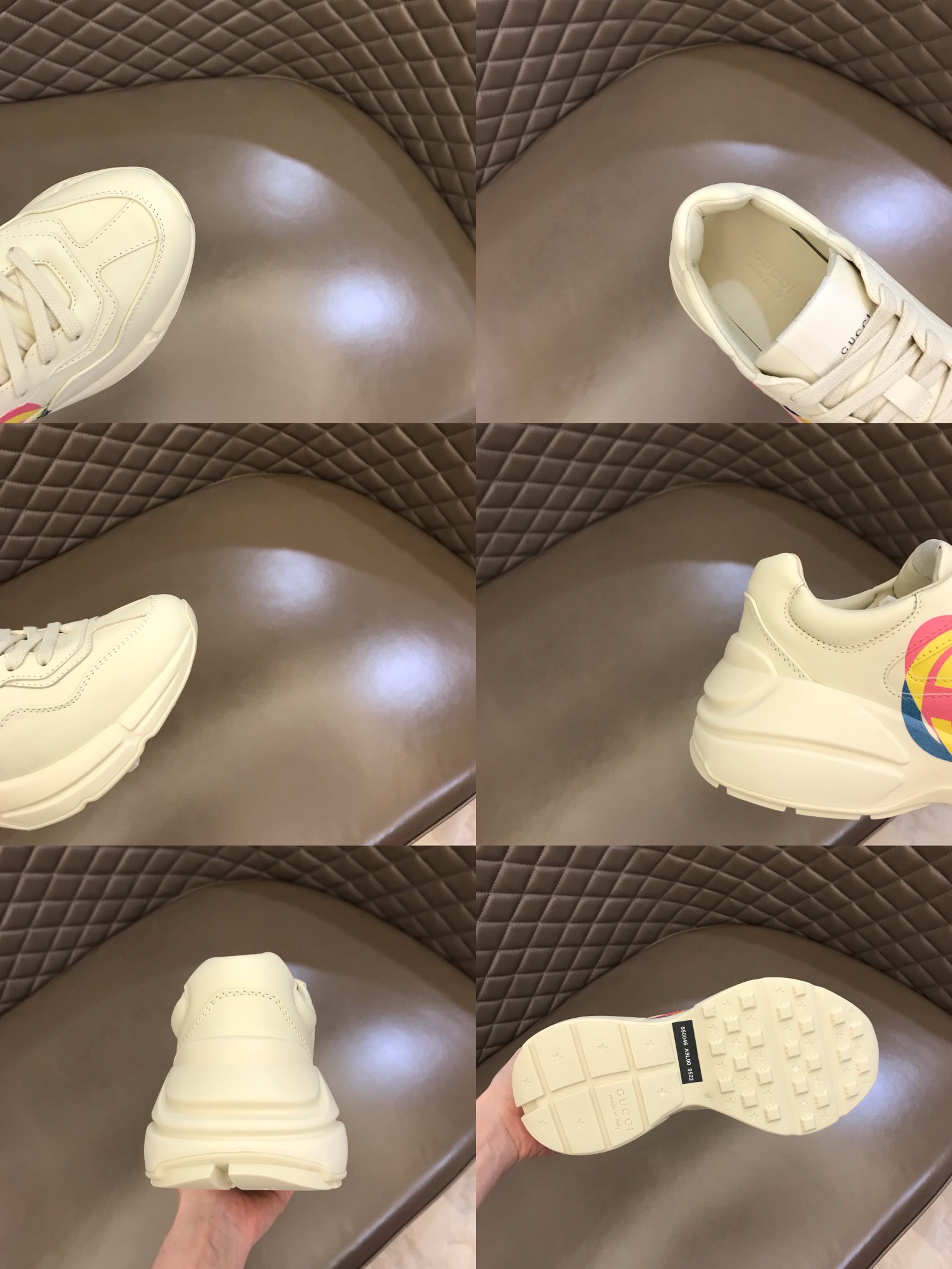 Gucci古驰 G家经典5D打印情侣老爹鞋