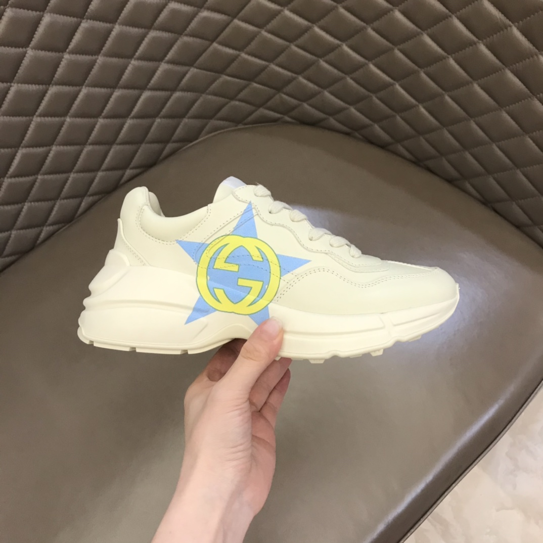 Gucci古驰 G家经典5D打印情侣老爹鞋