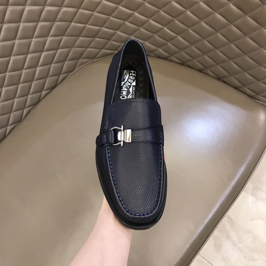 Salvatore Ferragam菲拉格慕   男士休闲乐福皮鞋