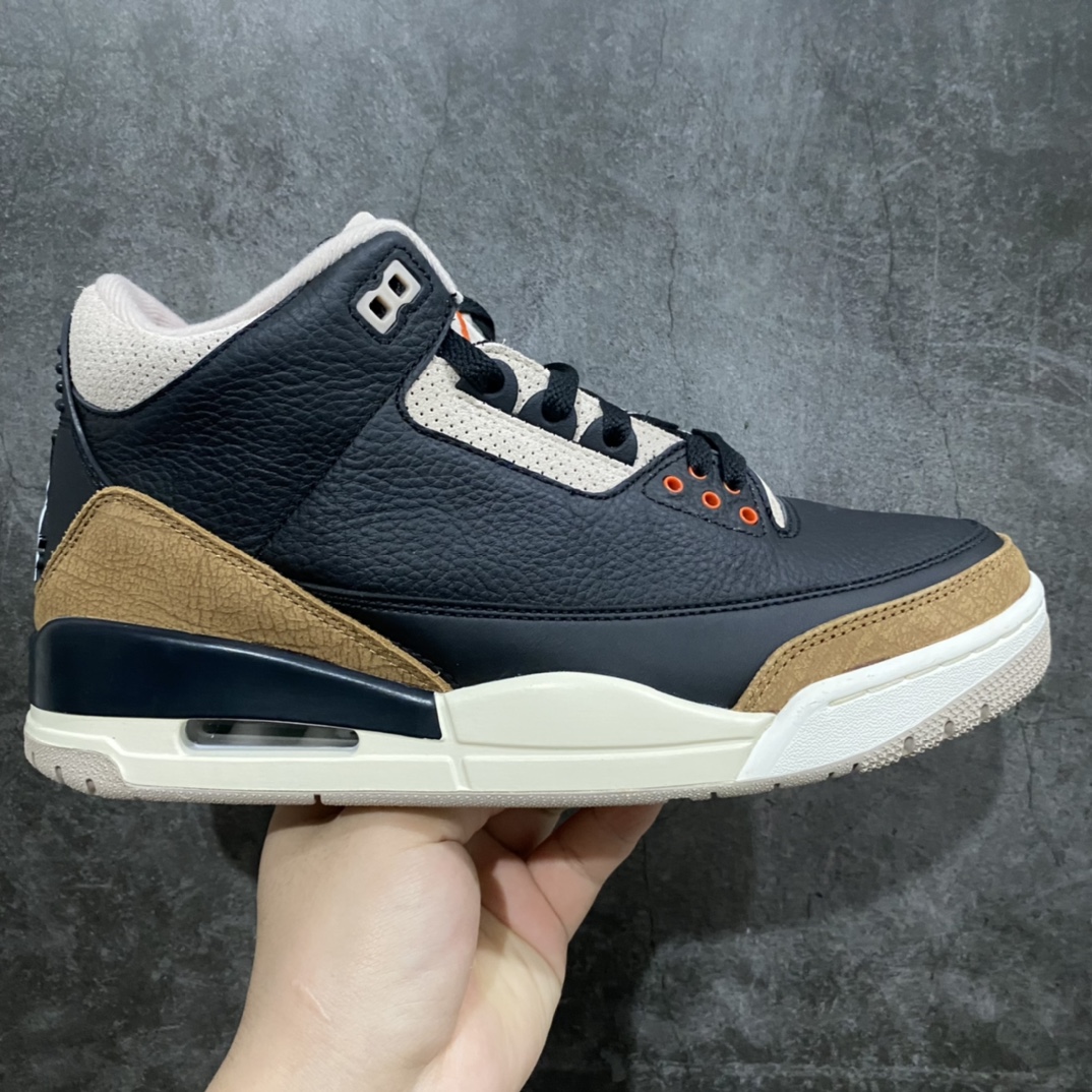 X版纯原 Air Jordan 3 Retro aj3 黑棕 大象 原鞋原楦头纸板开发 极致一眼正品既视感 原厂进口皮料打造 最大限度还原公司正品 货号:CT8532-008 尺码:40-47.5-选品中心