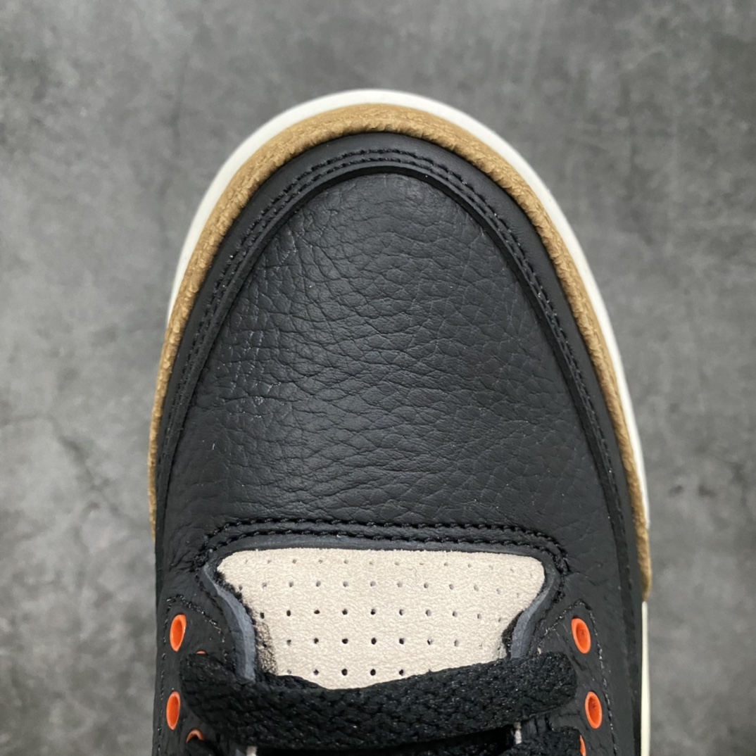 图片[5]-X版纯原 Air Jordan 3 Retro aj3 黑棕 大象 原鞋原楦头纸板开发 极致一眼正品既视感 原厂进口皮料打造 最大限度还原公司正品 货号：CT8532-008 尺码：40-47.5-选品中心