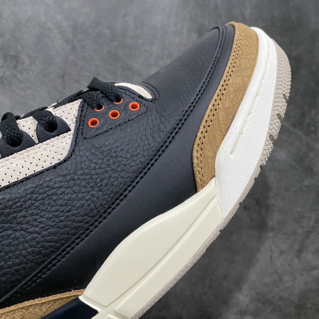 图片[9]-X版纯原 Air Jordan 3 Retro aj3 黑棕 大象 原鞋原楦头纸板开发 极致一眼正品既视感 原厂进口皮料打造 最大限度还原公司正品 货号：CT8532-008 尺码：40-47.5-选品中心