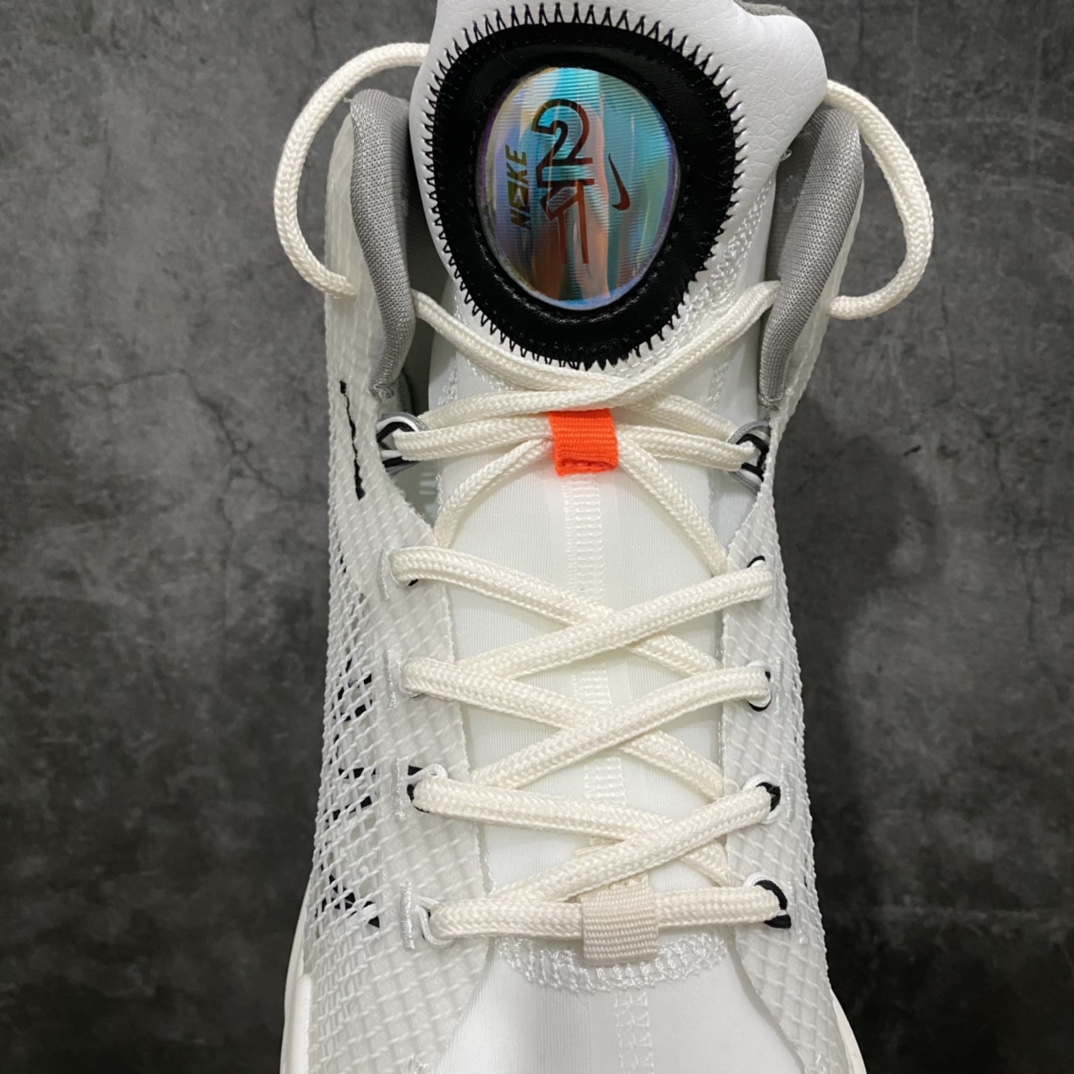 图片[5]-Nike Air zoom G.T.Jump EP 实战篮球鞋 灰白 国内版 独家私模开发 定制梭织面料 十分透气 真纤维气垫加持 脚感无敌 百分之百还原原版味道 货号：DC9039-101 尺码：39-46-选品中心