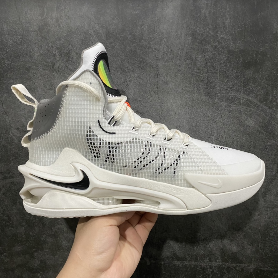 Nike Air zoom G.T.Jump EP 实战篮球鞋 灰白 国内版 独家私模开发 定制梭织面料 十分透气 真纤维气垫加持 脚感无敌 百分之百还原原版味道 货号:DC9039-101 尺码:39-46-选品中心