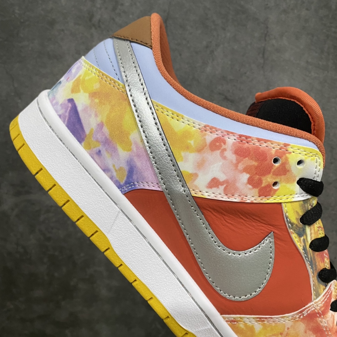 图片[9]-NK SB Dunk Low Pro \”Street Hawker\” 食神鸳鸯 Top纯原生产线出品 代表历史最强FK 市售唯一正确对版 原版礼盒 配件齐全（双倍邮费） 花费重金开发定制礼盒 全套包装 鞋身原厂透芯头层牛皮 皮料等待3个月 鞋面高频3D打印、后跟电绣 原档案数据制作 原楦原纸板开发 匹配原版98%以上 后跟垫棉独家呈现 后跟反口里弧度正确 全新后跟电绣 电绣针数与ZP一致 货号：BQ6817 尺码：36 36.5 37.5 38 38.5 39 40 40.5 41 42 42.5 43 44 44.5 45 46-选品中心