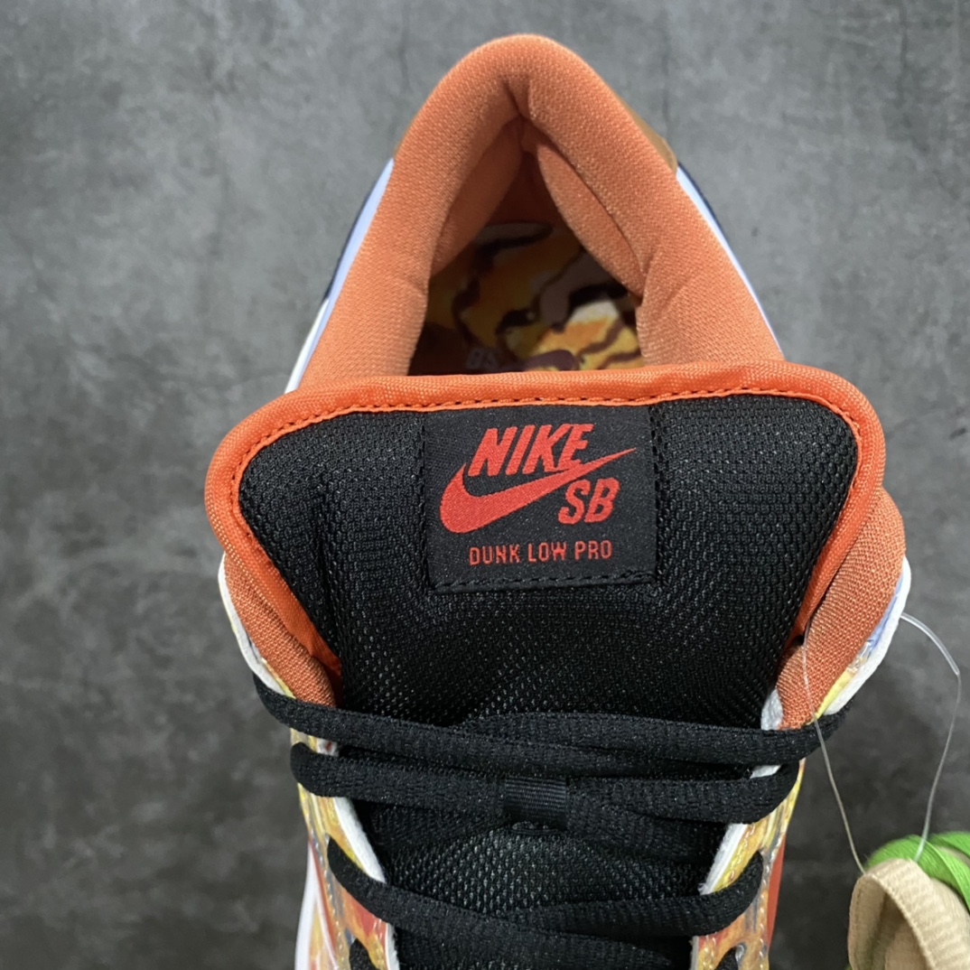 图片[3]-NK SB Dunk Low Pro \”Street Hawker\” 食神鸳鸯 Top纯原生产线出品 代表历史最强FK 市售唯一正确对版 原版礼盒 配件齐全（双倍邮费） 花费重金开发定制礼盒 全套包装 鞋身原厂透芯头层牛皮 皮料等待3个月 鞋面高频3D打印、后跟电绣 原档案数据制作 原楦原纸板开发 匹配原版98%以上 后跟垫棉独家呈现 后跟反口里弧度正确 全新后跟电绣 电绣针数与ZP一致 货号：BQ6817 尺码：36 36.5 37.5 38 38.5 39 40 40.5 41 42 42.5 43 44 44.5 45 46-选品中心